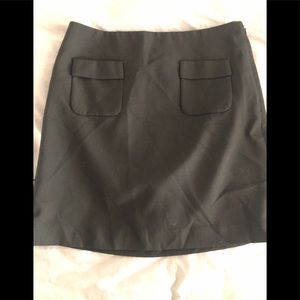 Loft pure black skirt
